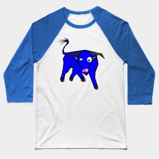 Blue bull Baseball T-Shirt